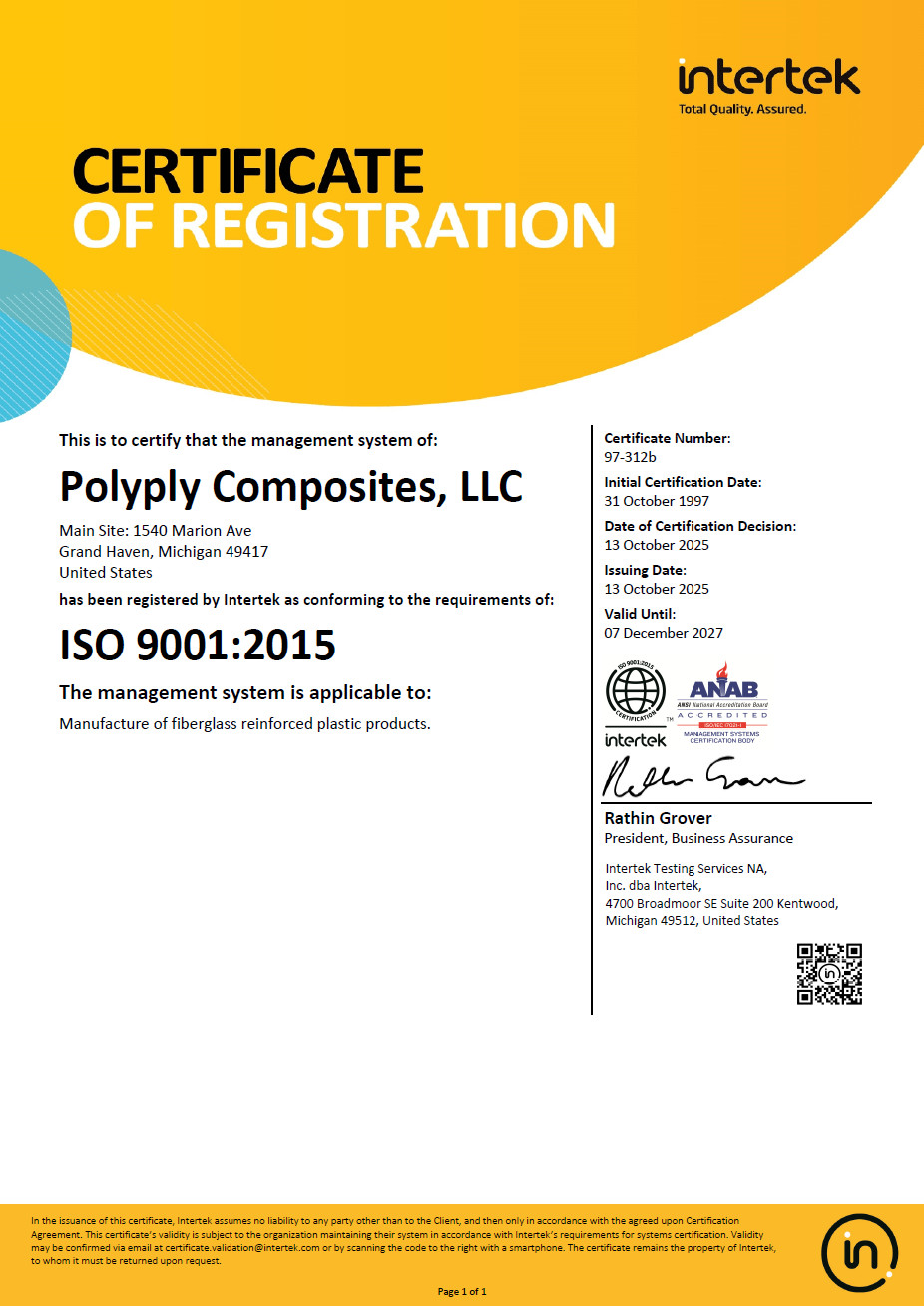 Iso certification