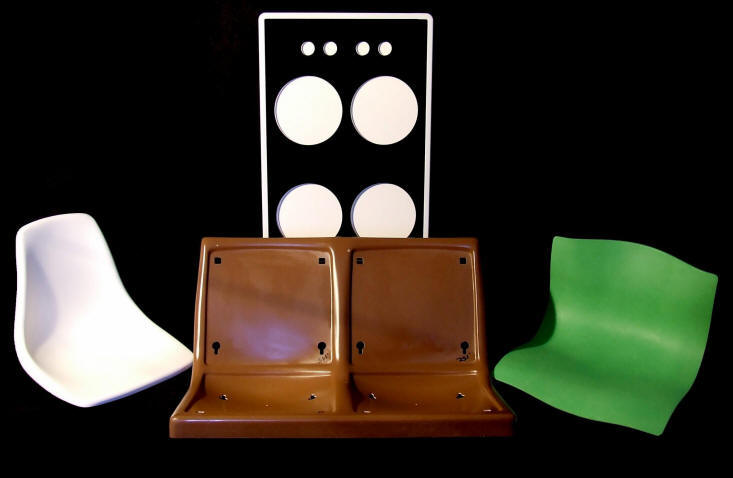 Complex and Contoured Compression Molded Parts